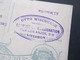 Portugal 1909 Ganzsache Mit Zusatzfranktur 10 Reis Firmenkarte Otto Wischmann Lissabon Nach Nürnberg - Lettres & Documents