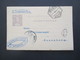 Portugal 1908 - 10 3 Ganzsachen Firmenkarten Otto Wischmann Lissabon Und Albrecht Löbe Porto Nach Nürnberg - Storia Postale