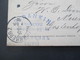 Russland 1895 Ganzsache Stempel K1 Und K2 Mockba / Moskau Firmenstempel S. Dankin Moscou Nach Nürnberg - Lettres & Documents