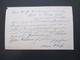 Schweden 1900 Ganzsache Zusatzfrankatur Abgelöst Und Kleiner Schifsspost Stempel Trelleborg - Sassnitz Nach Nürnberg - Storia Postale