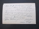 Schweden 1900 Ganzsache Zusatzfrankatur Abgelöst Und Kleiner Schifsspost Stempel Trelleborg - Sassnitz Nach Nürnberg - Cartas & Documentos