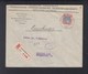 Niederlande Brief 1921 Heveadorp Lochung Perfin - Covers & Documents