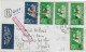 SPM - 1948 - SERIE De LONDRES "FRANCE LIBRE" - ENV. RECO AVION => ST JOHN'S - 1° VOL SPM / CANADA / USA / FRANCE (DOS) - Lettres & Documents