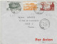 SPM - 1953 - ENVELOPPE Par AVION De SAINT PIERRE ET MIQUELON => PARIS - - Brieven En Documenten