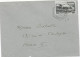 SPM - 1955 - ENVELOPPE De  MIQUELON (CACHET HEXAGONAL !)  => PARIS - Brieven En Documenten