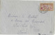 SPM - 1927 - YVERT 115 RARE SEUL Sur ENVELOPPE (COTE 2006 = 125 EUR) De ST PIERRE ET MIQUELON => ST MAUR - Storia Postale