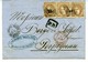 ESPAGNE 1872   S FELIU DE GUIXOLS  A PERPIGNAN  Lettre 3 X  12 CUARTOS N° 113  130 JUN 72  LC 51 - Cartas & Documentos