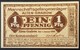 Billet 1 Pfennig LAGERGELD MONNAIE DE CAMP PRISONNIER DE GUERRE Kriegsgefangenenlager ALTEN-GRABOW - Andere & Zonder Classificatie