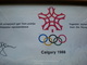 Signatures Authographs Calgary 1988 Yugoslav Olympic Team Sends You Many Greetings From The Plympic Winter Games - Autografi