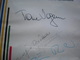 Delcampe - Signatures Authographs Calgary 1988 Yugoslav Olympic Team Sends You Many Greetings From The Plympic Winter Games - Autógrafos