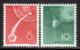 China P.R. 1960 Mi# 530-531 ** MNH - Russian Space Flights - Ongebruikt