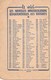 Calendrier Publicitaire 1953 - Maison Williot Rousseaux - Hirson (Aisne)- Tissus , Confection - Petit Format : 1941-60
