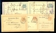 Austria - 5 Old Stationery For German Speaking Area With Interesting Cancels. - Other & Unclassified