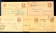 Austria-Czech - 5 Old Stationery For Czech Speaking Area With Interesting Cancels. - Other & Unclassified