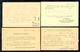 Austria - 5 Old Stationery For German Speaking Area With Interesting Cancels. - Autres & Non Classés