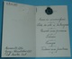 Rare Menu 1975, Avec Un Cachet De Cire, Armoirie Blason Héraldique - Menus