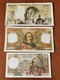 Lot De Billet France 500 Francs Pascal, 100 Fr, 10 Fr - Other & Unclassified