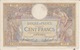 Billet 100 CENT FRANCS " LUC OLIVIER MERSON " Emission 23-11-1914 Abimé Et Tâché - Banque De France - 100 F 1908-1939 ''Luc Olivier Merson''