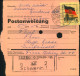 1959, 15 Pfg. "10 Jahre DDR" Auf Postanweisung Ab SCHWERIN 1 - Briefe U. Dokumente