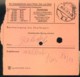 1959, 15 Pfg. "10 Jahre DDR" Auf Postanweisung Ab SCHWERIN 1 - Lettres & Documents