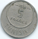 Tunisia - Muhammad VIII - 5 Francs - AH1373 (1954) - KM277 - Tunisia