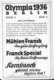Olympia 1936 - BERLIN - Ehrl Und Földeak - Trading Cards