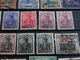 Delcampe - SAAR SAARGEBIET AVEC SURCHARGE EN BANDE, PAIRE, VARIETE, MILLESIME LOT DE 132 TIMBRES NEUF SANS GOMME ET OBLITERES (C.B) - Collections, Lots & Series