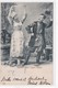 1899 / MARCOPHILIE / TRES BELLE CARTE  ST PETERSBOURG POUR ATHENES / CRETE /  TYPES RUSSES / DANSEURS / CIRC 1899 / - Lettres & Documents