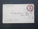 USA 1893 GA Umschlag Kolumbus The Old National Bank Grand Rapis Nach New York Mit Ank. Stempel. P.O.N.Y. - Storia Postale