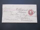 USA Um 1890 ?!? Streifband Nach München Via England / Belgium Schiffspost Teichmann Commission Co. St. Louis MO - Storia Postale