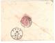 GARE DE MIRAMAS B Du Rhône  Lettre 10c Semeuse Lignée Rouge  Yv 129 Ob 26 4 1906 - Covers & Documents