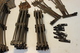 GROS LOT DE RAILS 3 VOIES ECHELLE O HORNBY MECCANO - Rails