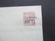 Monaco Ca. 1891 -1905 Postkarten / 1x Umschlag Mit Aufdruck Taxe Reduite / Carte Lettre Und 1x Streifband Insgesamt 6 St - Covers & Documents