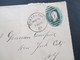 USA 1889 Großer Ganzsachen Umschlag Two Cents Buffalo An Den Deutschen Kunsul In New York. Ank. Stempel P.O.N.Y. - Lettres & Documents