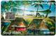 Wallis And Futuna - WF4 - Falé, Paysage Wallisien, SC5, 1993, 80Units, 3.000ex, Used - Wallis E Futuna