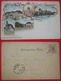 J1-Austria Vintage Postcard-Gruss Aus Laxenburg, Franz Josef, Multiple View, 1893. - Laxenburg