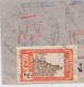 LETTRE. COLONIE DU NIGER. SECTEUR SANTE. PAR AVION, 2Fr. POUR HOPITAL MILITAIRE LEVANT SECTEUR POSTAL 610. CENSURE - Covers & Documents