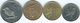 Zambia - 2012 - 5 (KM206), 10 (KM207) & 50 Ngwee (KM208) & 1 Kwacha (KM209) - Zambia