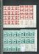 Delcampe - Maroc ; Petit Lot De Timbres ** En Blocs Dont 40 Coins Datés. Cote 370€ - Unused Stamps