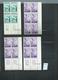 Delcampe - Maroc ; Petit Lot De Timbres ** En Blocs Dont 40 Coins Datés. Cote 370€ - Unused Stamps