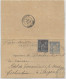 1886 - CARTE-LETTRE ENTIER SAGE RARE Avec COMPLEMENT => SAÏGON (COCHINCHINE) - DESTINATION ! - Cartes-lettres