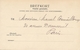 Stockholm Suede CP Pour Paris France - Kornhamnstorg - Brefkort - SUPERB ! - 1885-1911 Oscar II