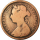 Monnaie, Grande-Bretagne, Victoria, 1/2 Penny, 1891, B+, Bronze, KM:754 - C. 1/2 Penny