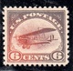 STATI UNITI 1918 6C  AEREO CURTISS-JENNY  CATALOGO UNIFICATO N.1 SCOTT # C1  MNH XF OG - 1b. 1918-1940 Neufs