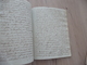 Delcampe - Charles De Fontenillle 1 Er Cahier Manuscrit  32 Pages De Considérations Philosophique Fin XIII ème - Manuskripte