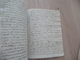 Delcampe - Charles De Fontenillle 1 Er Cahier Manuscrit  32 Pages De Considérations Philosophique Fin XIII ème - Manuscripts