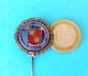 ASV MAINZ 1888 - Germany Wrestling Club ... Pre-WW2 Enamel Pin * Badge Lutte Lotta Lucha Ringen Luta Deutschland - Worstelen