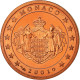 Monaco, 2 Euro Cent, 2001, Proof, FDC, Copper Plated Steel, KM:168 - Monaco