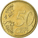 Malte, 50 Euro Cent, 2008, TTB+, Laiton, KM:130 - Malta