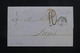 ESPAGNE - Lettre De Santander Pour Paris En 1858, Cachet D'entrée Par St Jean De Luz - L 60836 - Briefe U. Dokumente